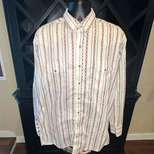 Panhandle Slim Men's Slim Fit Pearl Snaps Shirt XLT Cotton