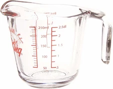 Measuring Cup, Glass, 1-Cup