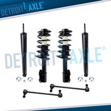 Front Struts Rear Shocks Sway Bars For 2004 2005-08 Chevy Malibu Pontiac G6 Aura