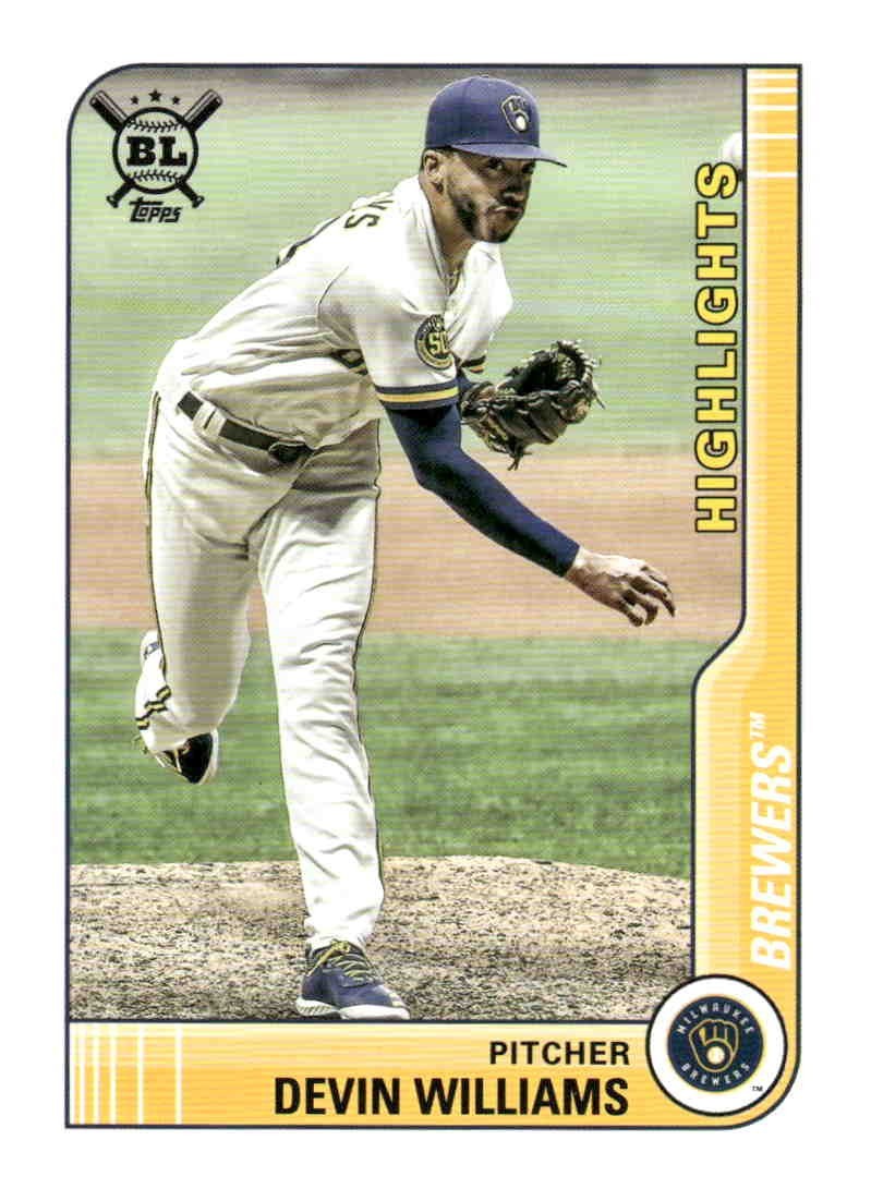 2021 Topps Big League #291 Devin Williams
