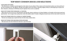 12 Pack Cabinet Locks Child Safety Latches - Baby Proofing Cabinets Drawer Lo...