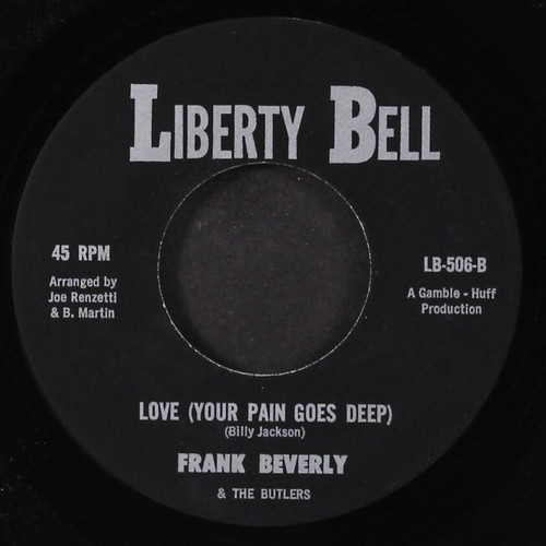 FRANK BEVERLY & BUTLERS: if that's what you wanted / love (your pain goes deep) - Picture 2 of 2