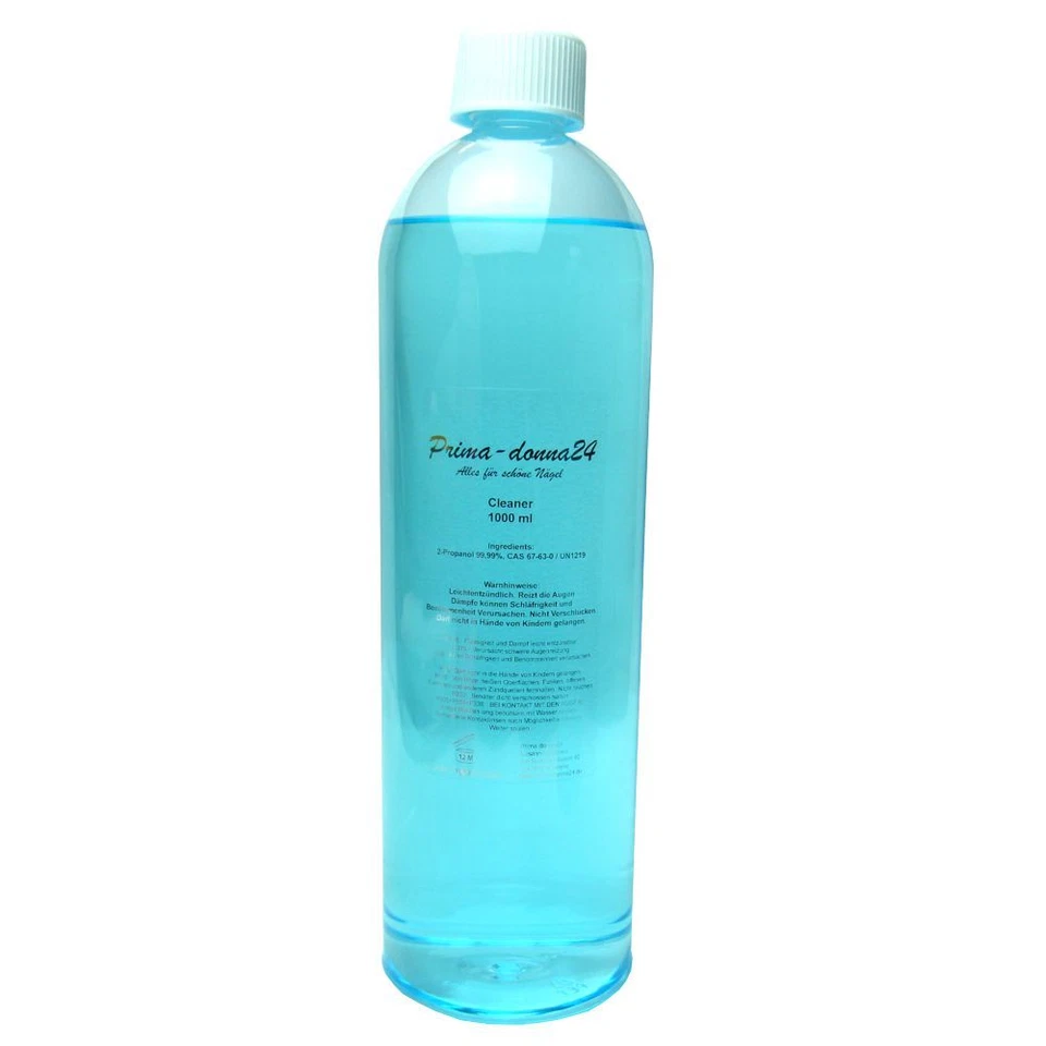 PRIMA-DONNA24 Cleaner Blau 1000ml ohne Duftstoffe und Öle ISO