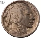 1913 TY1 Buffalo Nickel ~ Very Fine (VF) ~ Type 1
