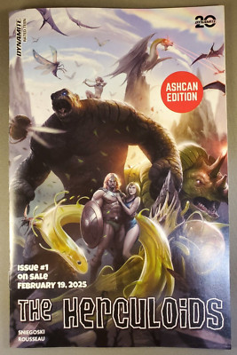 HERCULOIDS #1 ASHCAN DYNAMITE PREVIEW COMIC BOOK SATURDAY MORNING ANIMATED TV