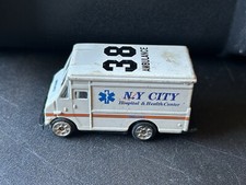 White Toy Golden N.Y. City Hospital  Health Center Ambulance No. 38