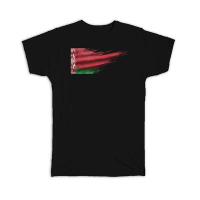 Gift T-Shirt : Belarus Flag Modern Country Expat