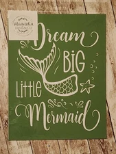 Magnolia Design Co Adhesive Reusable Silkscreen Stencil 🩷Dream Big🩷