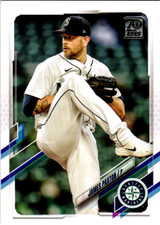2021 Topps Update Series James Paxton Baseball Card US66 Mariners