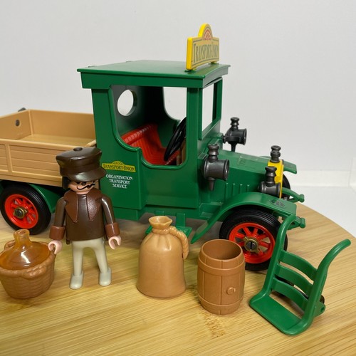 Vintage Playmobil 5640 Antique Truck Transport Union Cargo Victorian Mansion - Picture 5 of 10