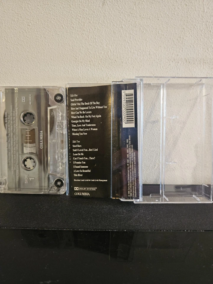 MICHAEL BOLTON Greatest Hits 1985-1995 1995 CASSETTE TAPE HARD POP ROCK BEST OF - Image 2 of 4