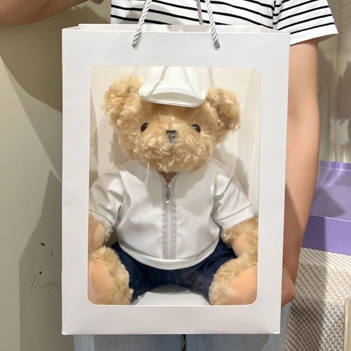 Peluche orsacchiotto Audi Land Rover Cadillac BMW Mercedes Benz 4S Store bambola giocattolo DE - Foto 5 di 28