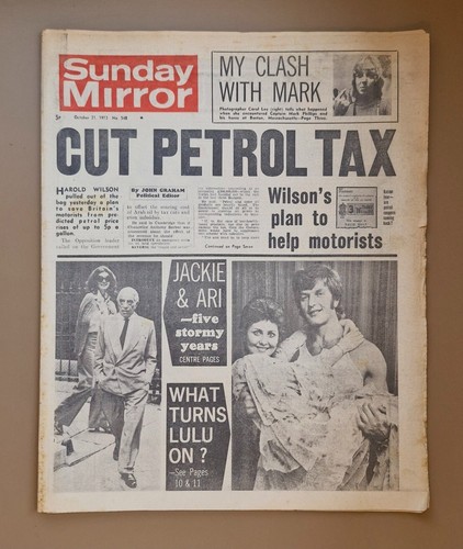 Periódicos Sunday Mirror - Anuncio múltiple NO COMPLETO; ¡Cumpleaños, varios años! - Imagen 43 de 110