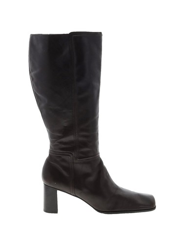 Bottes Cuir Style Équitation THE EFFINGHAM By BOND BOOT - Taille 7SC - Noir - Occasion