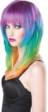 California Costumes - Kaleidoscope Wig - Adult Costume Accessory - Rave Wear
