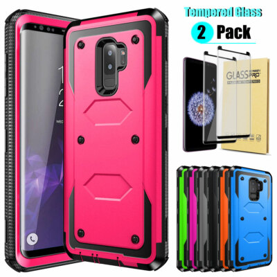 For Samsung Galaxy S9/S9 Plus Case Shockproof Hard Slim Cover / Screen Protector