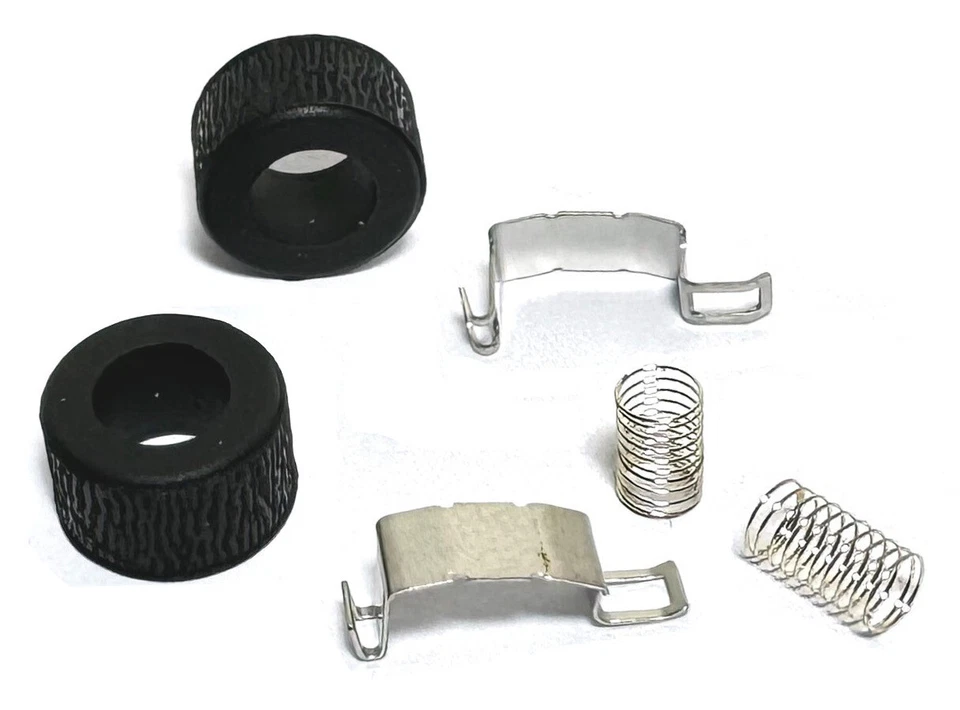 KIT DE PUESTA A PUNTO 18 piezas BTO TYCO CURVEHUGGER HP2 HP3 HO Slot Car Zapatos Spings Neumáticos EE. UU. Foto 2 de 2