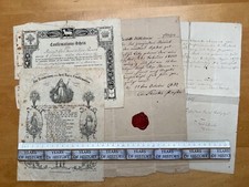 Documents handwritten from 1858 church and much more