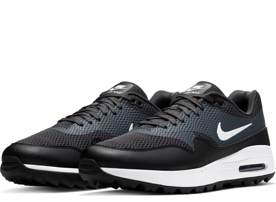 NIKE AIR MAX 1 GOLF 27cm 美品 ナイキ Size 10 - Nike Air Max 1 Golf Black Anthracite for sale