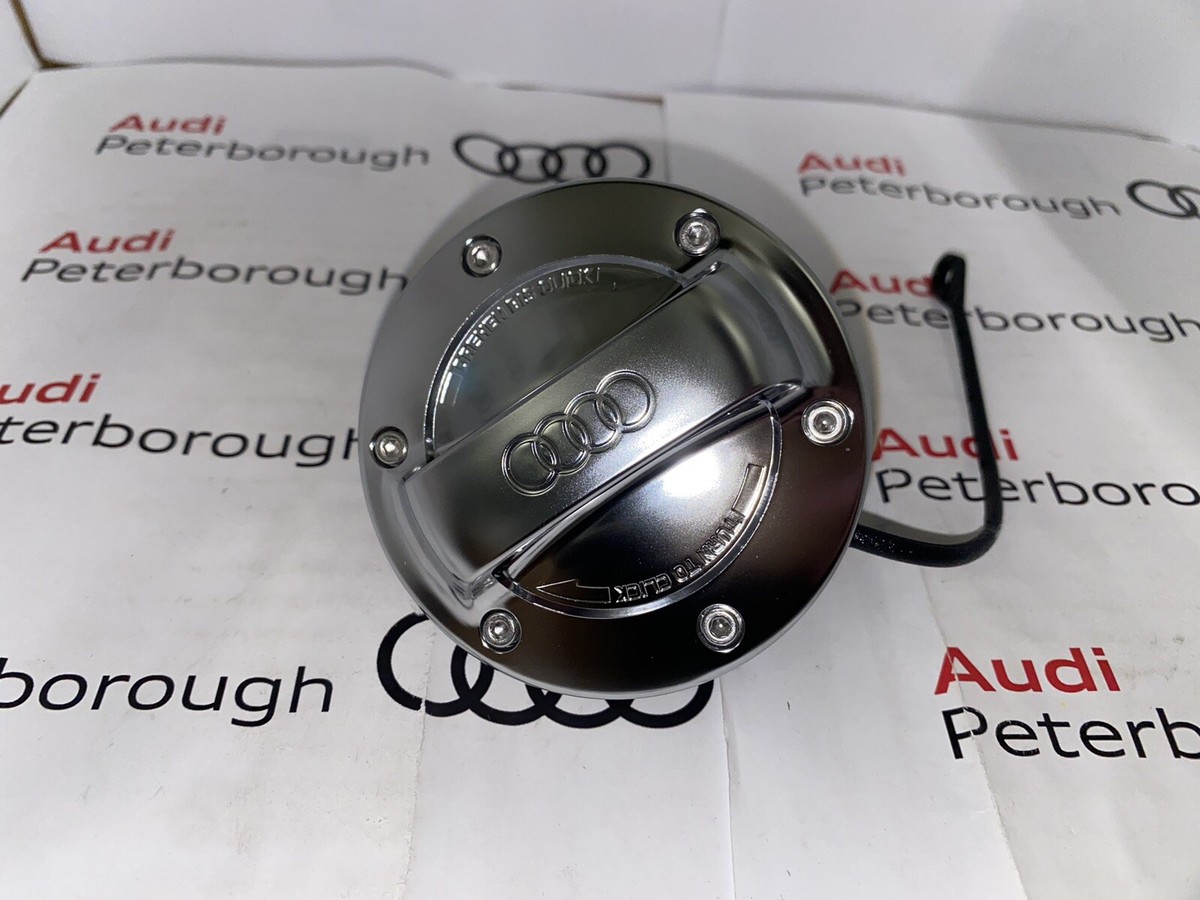Audi Fuel Tank Cap High-Quality Detail in Aluminium Look 