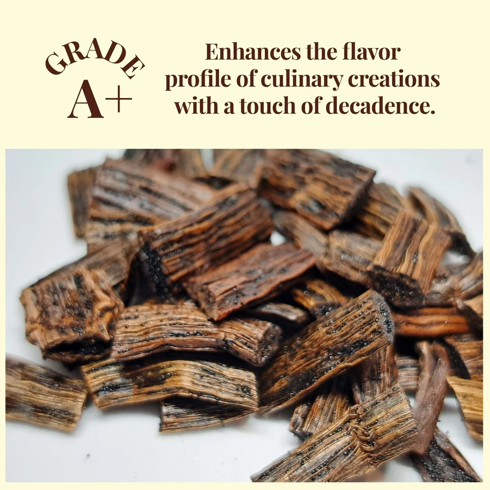 Cortes de vainilla 1 libra, los mejores frijoles de vainilla para hacer extracto de vainilla, 16 OZ Foto 3 de 4