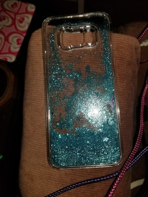 Samsung Galaxy S8 Plus Case Cover Fashion Liquid Floating Sparkle Glitter Hard