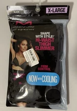 Maidenform Self Expressions Hi-Waist Thigh Slimmer Firm Control Size X-Large