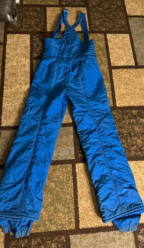 Head Mens Medium Royal Blue Snow Ski Pants with Suspenders - Picture 7 of 9