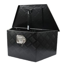Caja de herramientas de lengüeta de aluminio Labwork 26"X13,3"X12" camión remolque plataforma almacenamiento caja de herramientas