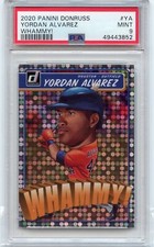 ROOKIE 2020 Panini Donruss Whammy! Yordan Alvarez #YA - PSA 9 Mint(SP) #49443852