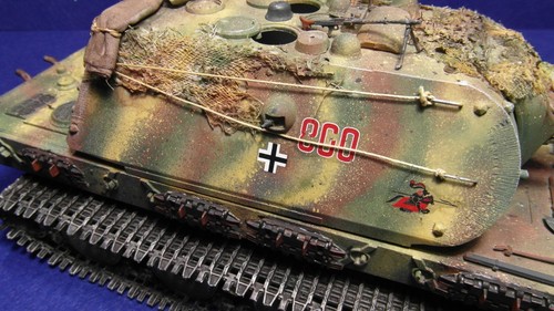 KIT 1/35 DEL MITICO PzKpfw . E-100 Super Heavy Tank whit " KRUPP TURRET V1 " - Foto 8 di 12