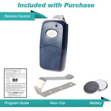 For DigiCode DC5010 5010 Stanley Compatible 308913 Garage Door Remote Blue