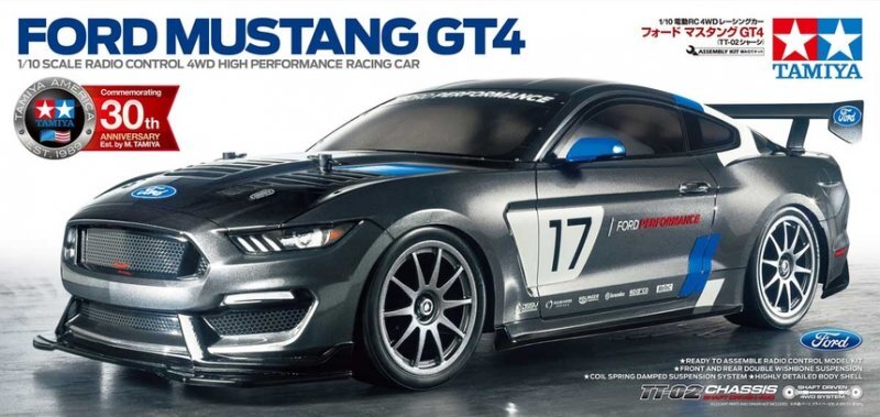 naです。 タミヤ 電動RCカーシリーズ 1/10RC フォード マスタングGT4 (TT
