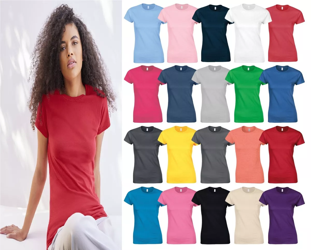 gildan ladies softstyle