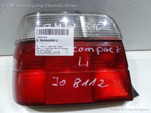BMW 3er E36 Compact Rücklicht links BJ 1998  Rückleuchte Heckleuchte