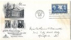 5 '49 FDCs MN Territory Cent., Washington & Lee U.,  Annapolis, 6c Airmail (2) — photo 4