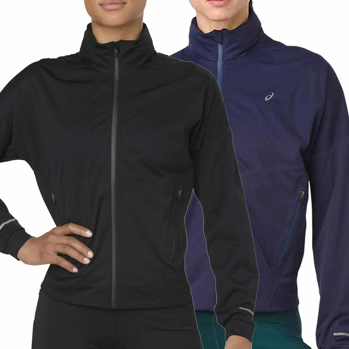 SOLY HUX Giacca Sportiva Donna Leggera Con Zip – Manica Lunga, Per Corsa, Yoga E Allenamento, Colore Nero, Taglie S-XL