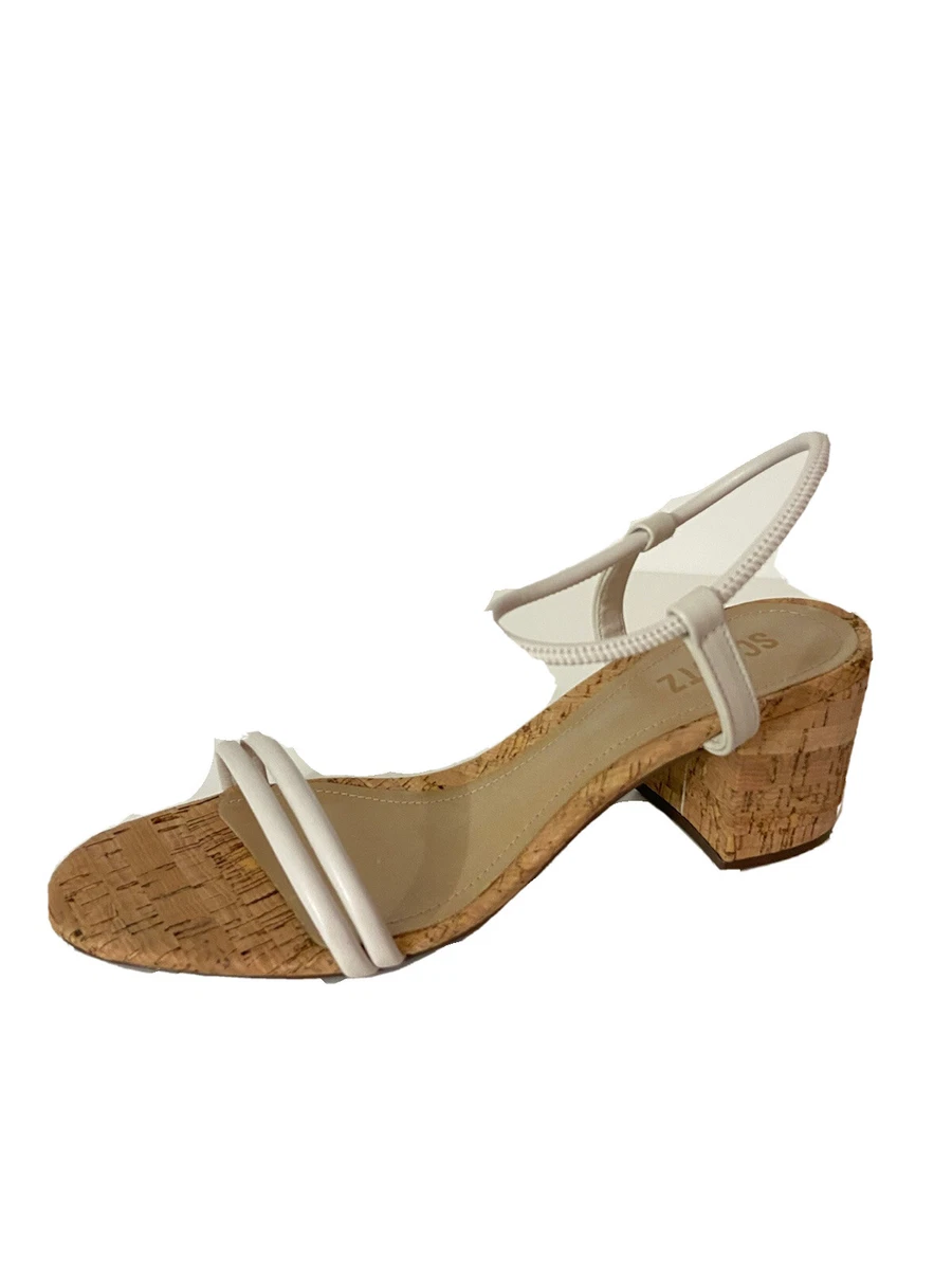 Schutz cork heels 2025