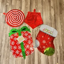 4 Assorted Large Christmas Mylar Balloons