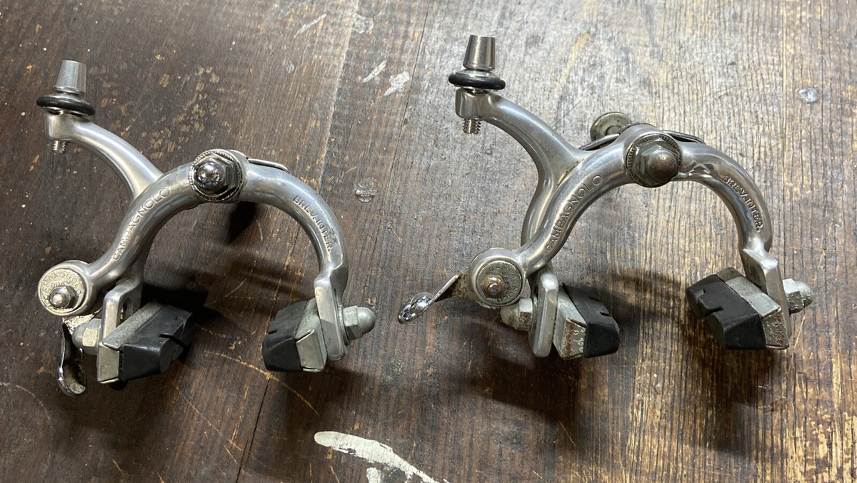 Early Vintage Campagnplo Super/Nuovo Record Brake Calipers
