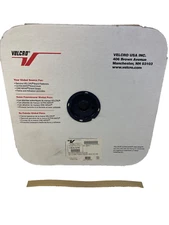 .75 INCH VELCRO® Brand HOOK Fastener- Sew On Mil-Spec Military tape SANDSTONE