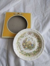 Brambly Hedge Royal Doulton Porzellan Fr&uuml;hling Untersetzer Pin Schale Teller 1. Qualit&auml;t