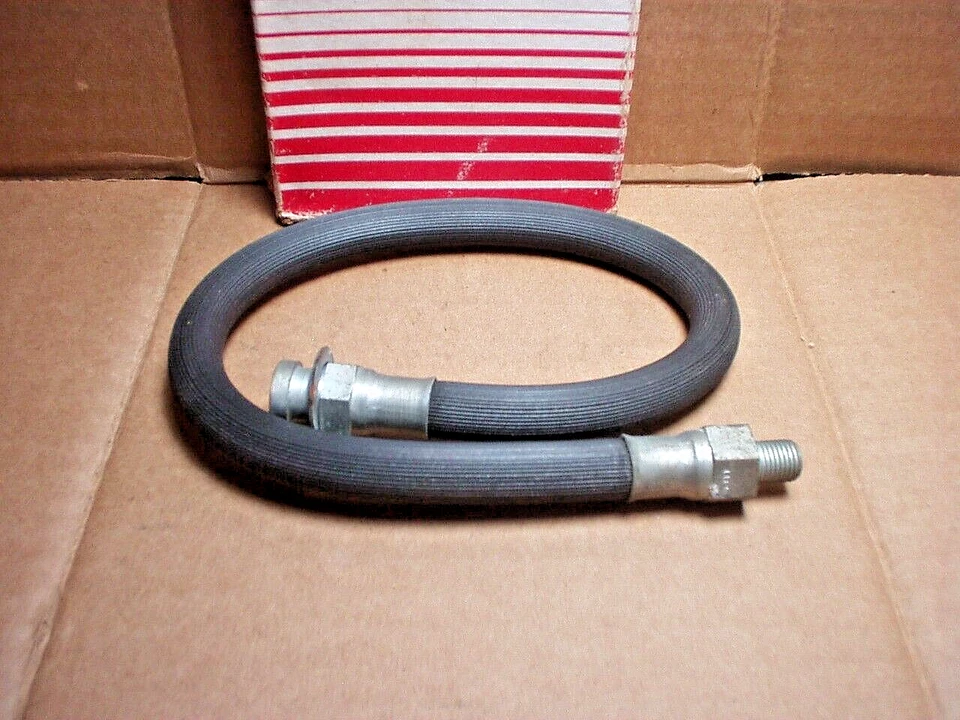 1951 1952 1953 1954 Packard Cavalier Clipper Packard 8 mangueira de freio hidráulica NOS! - Imagem 2 de 2