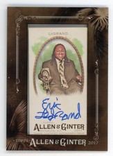 2017 Topps Allen & Ginter ERIC LeGRAND Rutgers MINI FRAMED AUTO MINT!