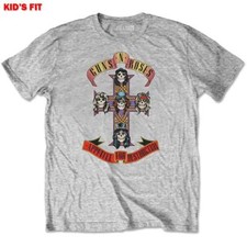 Image of OFFICIAL LICENSED - GUNS N ROSES - APPETITE FOR DESTRUCTION BOYS T SHIRT METAL