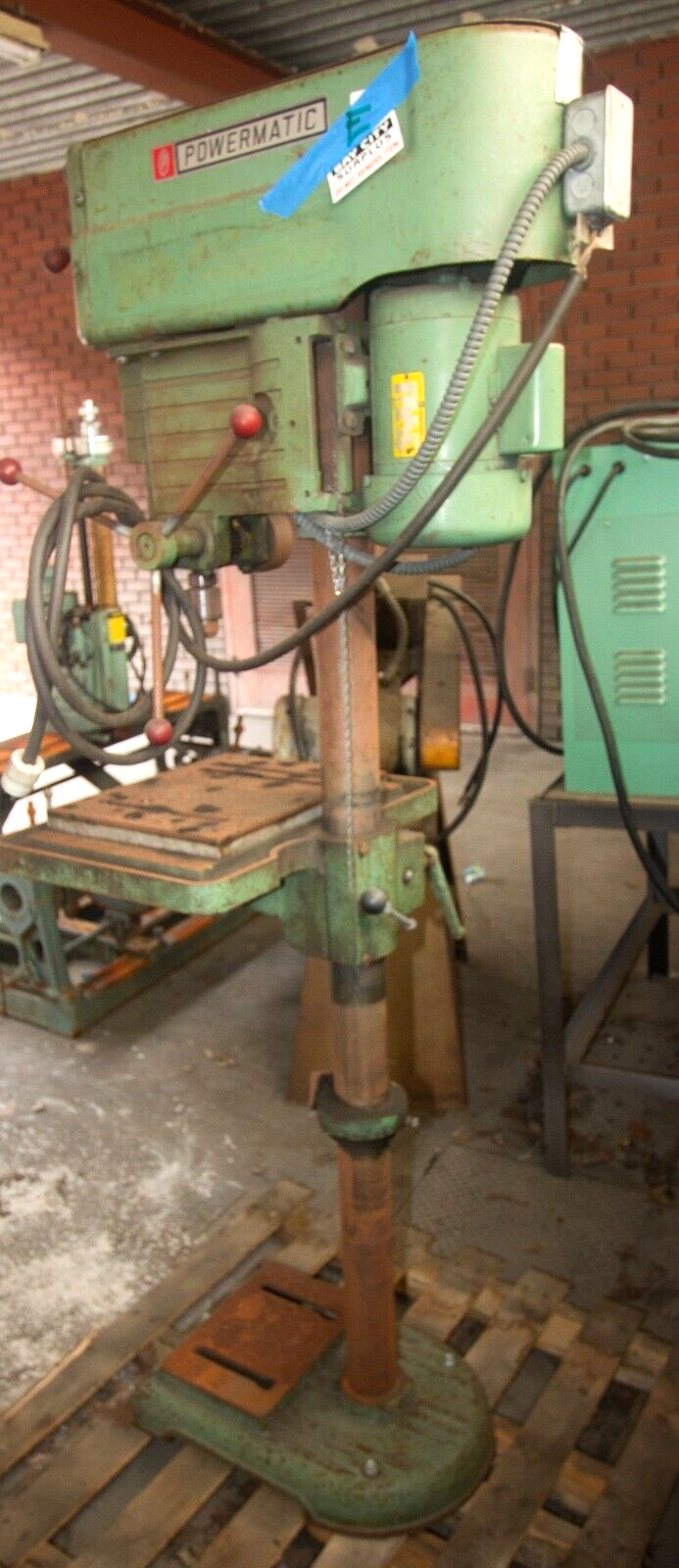 Powermatic Drill Press Model 1150...115/230v, 1Ph, 3/4 HP, 15" Plate, Santa Rosa eBay