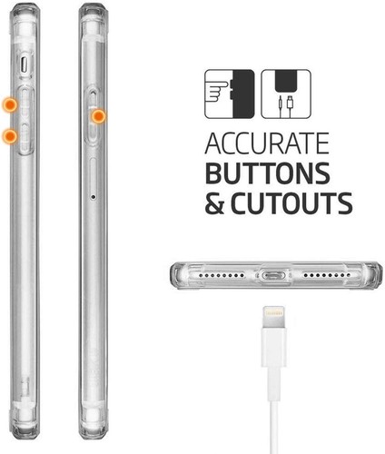 Clear Handyhülle Shockproof Soft Hülle For iPhone 12 11 X Pro Max XS XR 8 7 Plus - Zdjęcie 10 z 13
