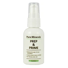 Pure Minerals Prep & Prime Foundation Primer Clear 2.0 FL. OZ. 60 ml