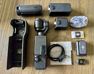 DJI Osmo Pocket 3 Creator Combo 4K Gimbal Action Camera with Extras