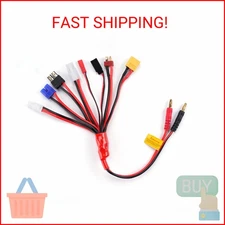 RC Lipo Battery Charger Adapter Connector Splitter Wire 8 in 1 Octopus Convert C